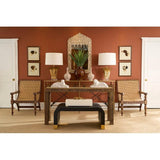 Waterfall Raffia Warpped Coffee Table - LOOMLAN - Chelsea House - Coffee Tables