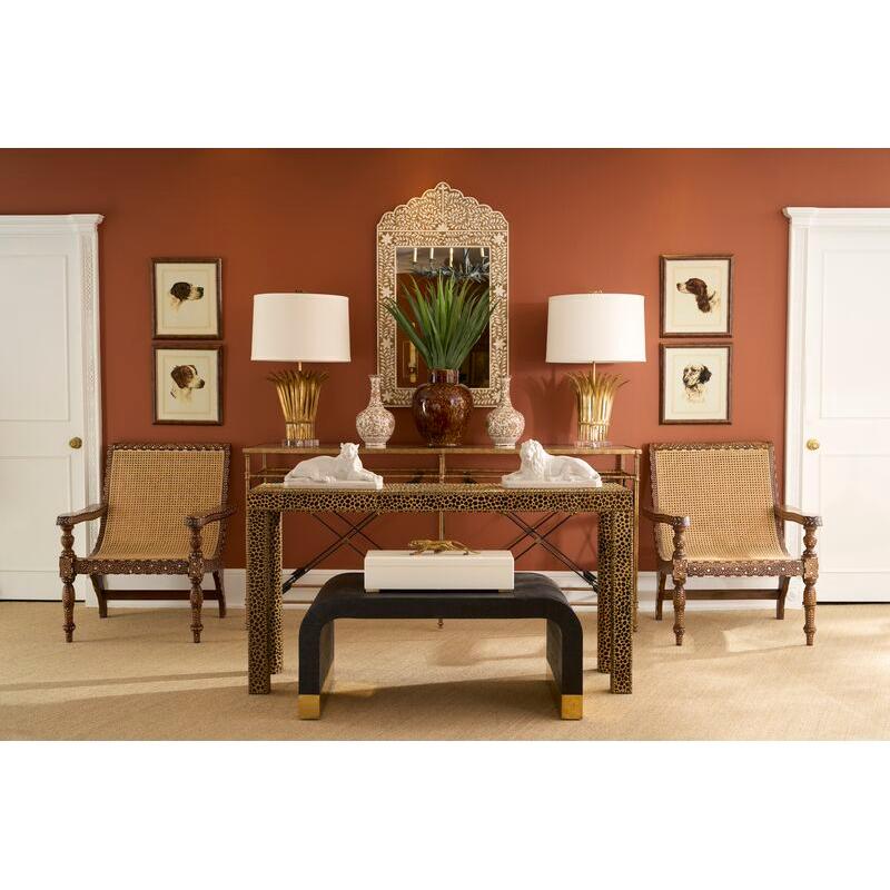 Waterfall Raffia Warpped Coffee Table - LOOMLAN - Chelsea House - Coffee Tables