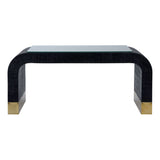 Waterfall Raffia Warpped Coffee Table - LOOMLAN - Chelsea House - Coffee Tables