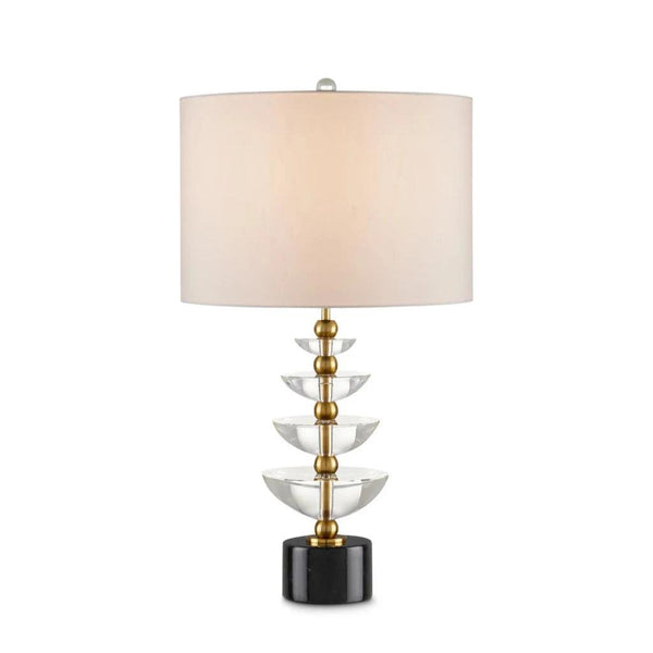 Waterfall Table Lamp - LOOMLAN - Currey & Co - Table Lamps