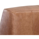 Watson Leather Modular Armless Chair - LOOMLAN - SUNPAN - Modular Sofas