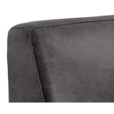 Watson Leather Modular Armless Chair - LOOMLAN - SUNPAN - Modular Sofas