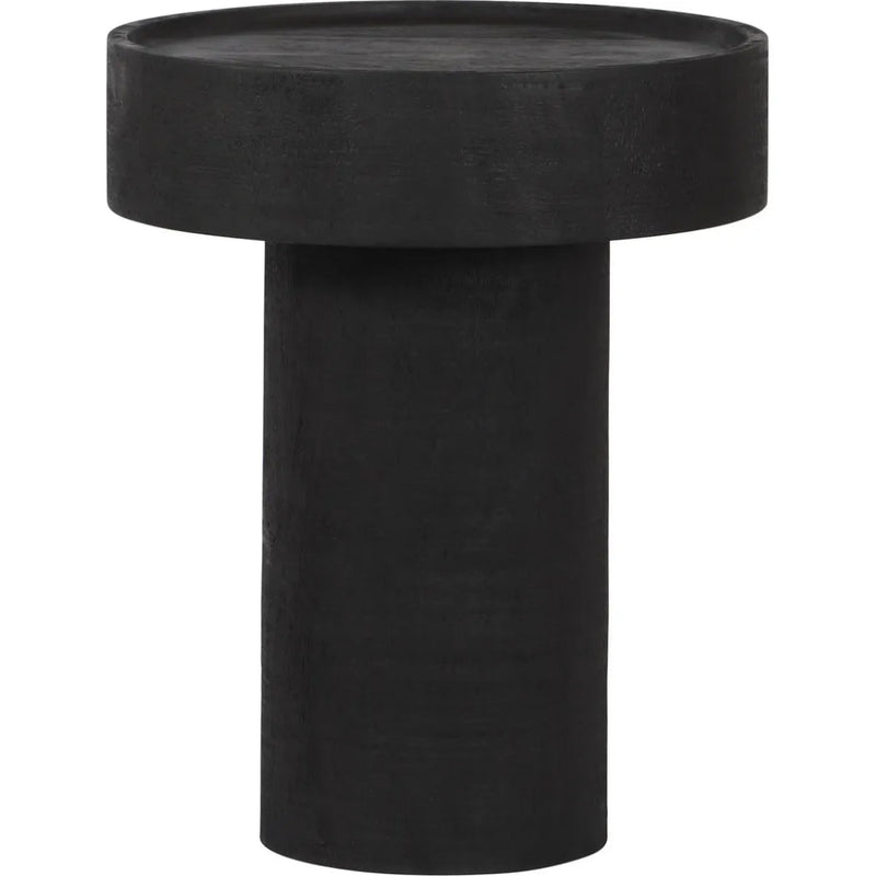 Watson Side Table Matte Black - LOOMLAN - Zuo Modern - Side Tables