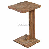 Weathered Brown & Light Blue Sofa Table - LOOMLAN - Sunny D - Side Tables