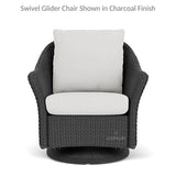 Weekend Retreat Swivel Lounge Chair Set Ottoman - LOOMLAN - Lloyd Flanders - Outdoor Lounge Sets