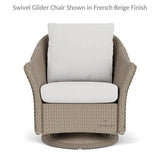 Weekend Retreat Swivel Lounge Chair Set Ottoman - LOOMLAN - Lloyd Flanders - Outdoor Lounge Sets