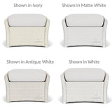 Weekend Retreat Swivel Lounge Chair Set Ottoman - LOOMLAN - Lloyd Flanders - Outdoor Lounge Sets