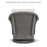 Weekend Retreat Swivel Lounge Chair Set Ottoman - LOOMLAN - Lloyd Flanders - Outdoor Lounge Sets