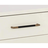 Weldrick Iron Based Wooden Nightstand - LOOMLAN - SUNPAN - Nightstands