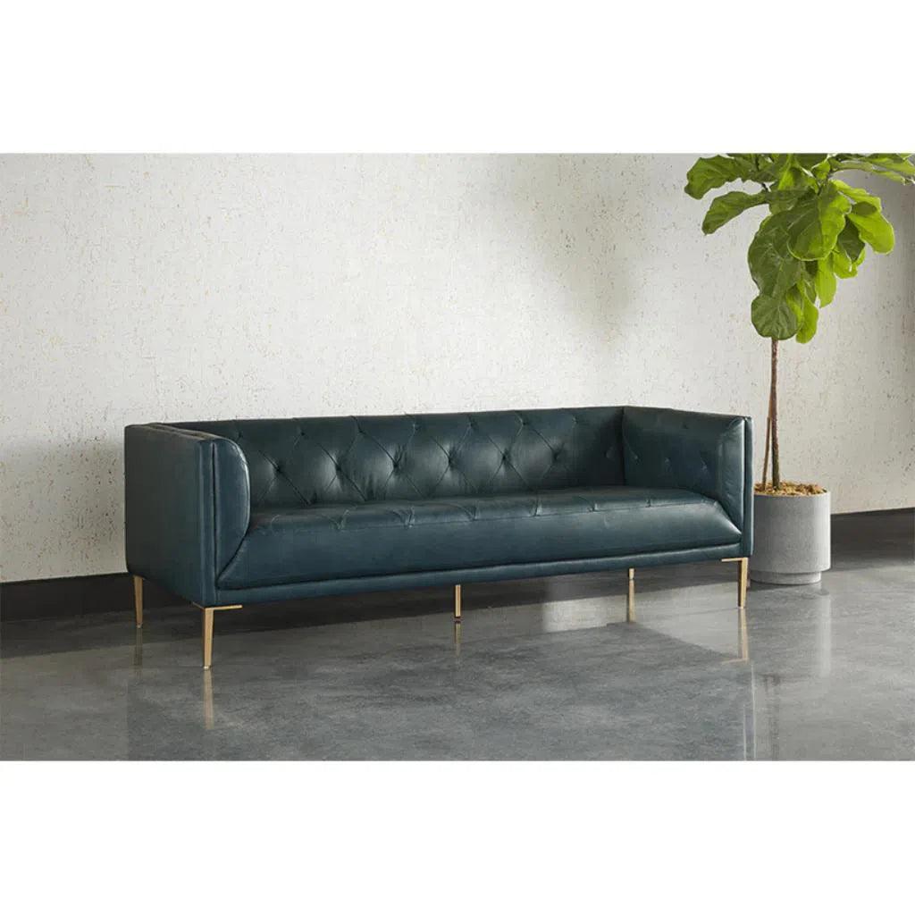 Westin Leather Classic Sofa - LOOMLAN - SUNPAN - Sofas & Loveseats