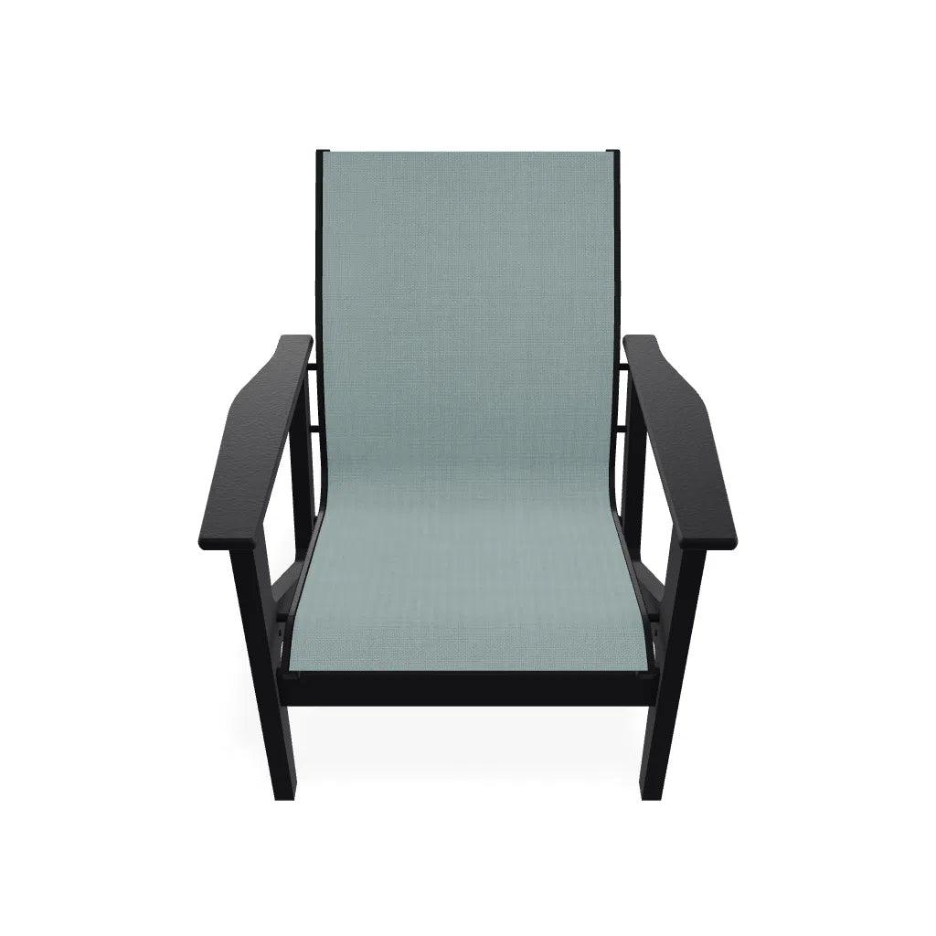 Wexler Chat Height Marine Grade Polymer Arm Chair - LOOMLAN - Outdoor Accent Chairs