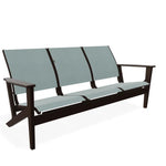 Wexler Marine Grade Polymer Sling 3 - Seat Sofa - LOOMLAN - Outdoor Sofas & Loveseats