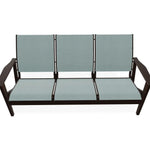 Wexler Marine Grade Polymer Sling 3 - Seat Sofa - LOOMLAN - Outdoor Sofas & Loveseats