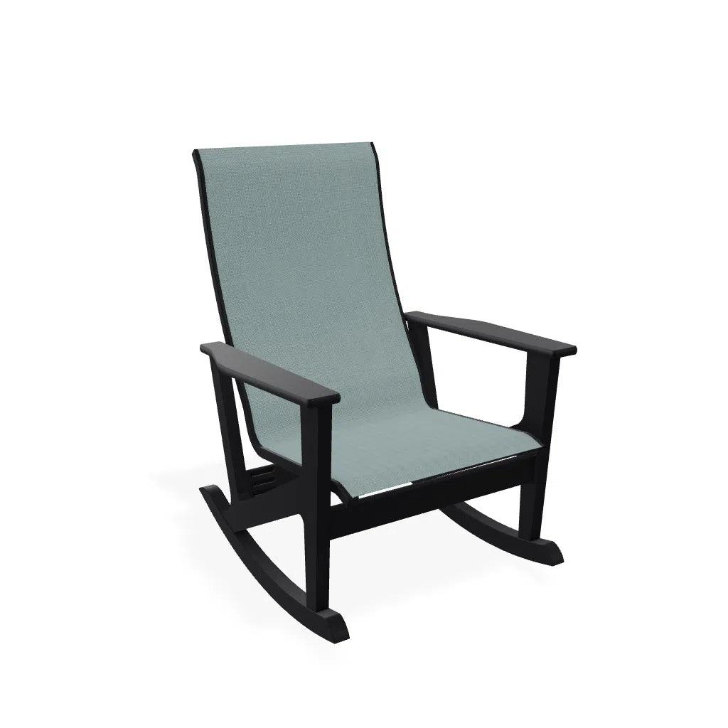 Wexler Supreme Rocker Marine Grade Polymer Arms - LOOMLAN - Outdoor Accent Chairs