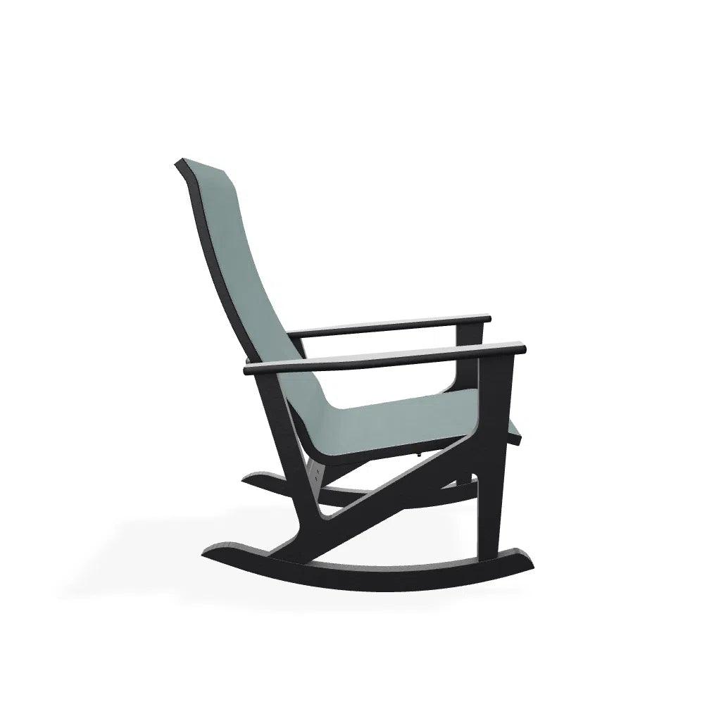 Wexler Supreme Rocker Marine Grade Polymer Arms - LOOMLAN - Outdoor Accent Chairs