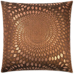 Whirl Copper Throw Pillow With Insert - LOOMLAN - D.V. Kap - Throw Pillows