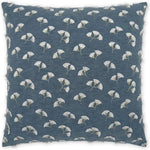 Whispers Floral Slate Blue Large Throw Pillow Insert - LOOMLAN - D.V. Kap - Throw Pillows