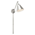 Whitby Brushed Nickel Finish Wall Sconce - LOOMLAN - Wildwood - Wall Sconces