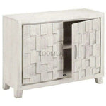 White Accent Cabinet Small Sideboard Door - LOOMLAN - LOOMLAN - Sideboards