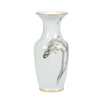 White Cinder And Smoke Porcelain Vase - LOOMLAN - Wildwood - Vases & Jars