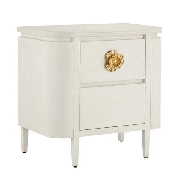 Briallen White Nightstand