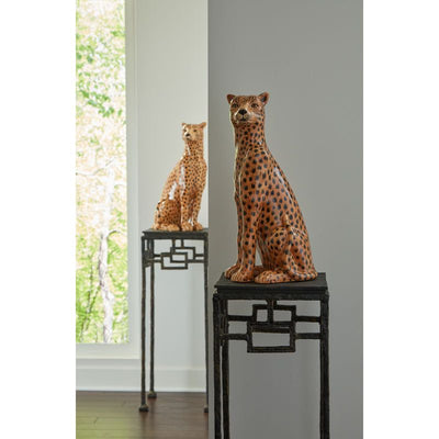 Wild Kats Dramatic Flair Sculpture (Set Of 2) - LOOMLAN - Wildwood - Statues & Sculptures