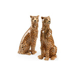 Wild Kats Dramatic Flair Sculpture (Set Of 2) - LOOMLAN - Wildwood - Statues & Sculptures