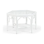 Wild Palm Rattan Framed Cocktail Table - LOOMLAN - Wildwood - Coffee Tables