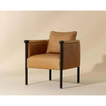 Wilder Leather Two - Tone Armrests Lounge Chair - LOOMLAN - SUNPAN - Accent Chairs