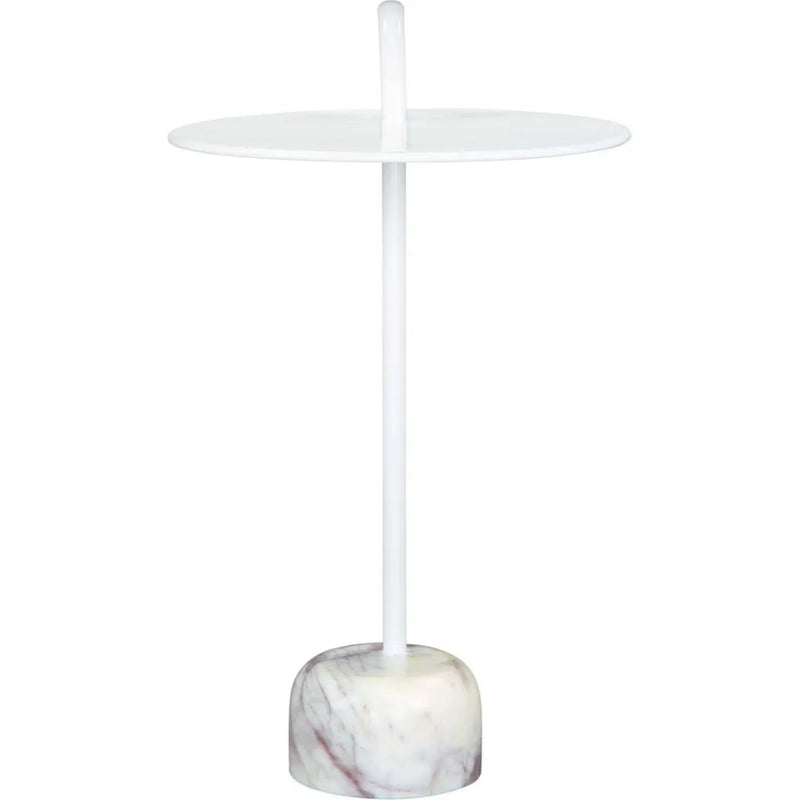 Will Side Table White - LOOMLAN - Zuo Modern - Side Tables