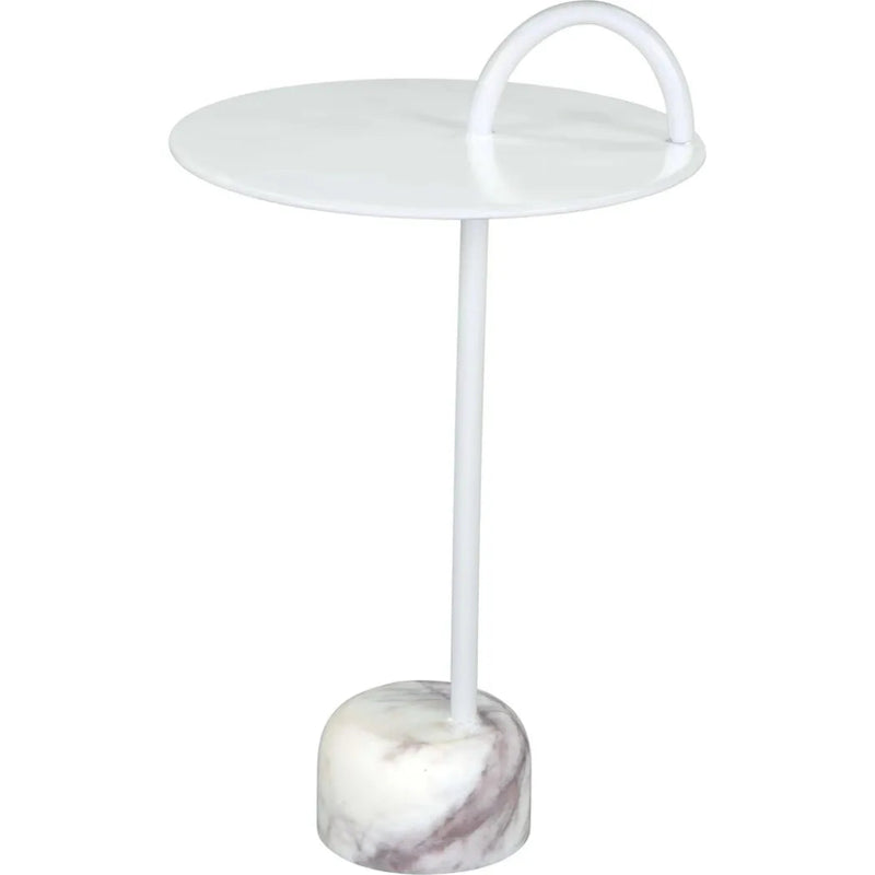 Will Side Table White - LOOMLAN - Zuo Modern - Side Tables