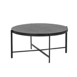 Willem Steel Based Round Coffee Table - LOOMLAN - SUNPAN - Coffee Tables