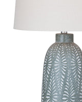 Windham Green Resin Table Lamp - LOOMLAN - Bassett Mirror - Table Lamps