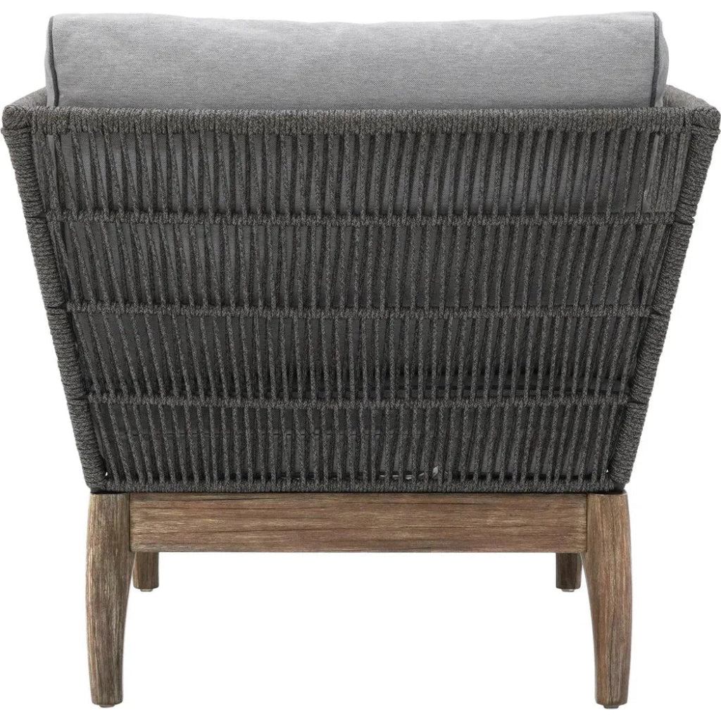 Wings Lounge Chairs 2PC Grey Outdoor Lounge Chairs - LOOMLAN - Seasonal Living - Outdoor Lounge Chairs