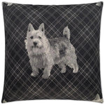 Winkie Black Throw Pillow With Insert - LOOMLAN - D.V. Kap - Throw Pillows