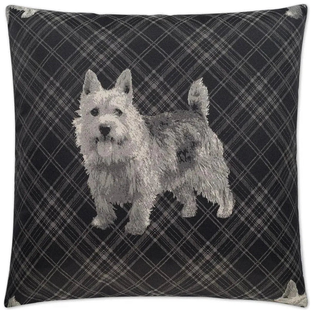 Winkie Black Throw Pillow With Insert - LOOMLAN - D.V. Kap - Throw Pillows