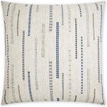 Winstead Stripes Blue Large Throw Pillow Insert - LOOMLAN - D.V. Kap - Throw Pillows