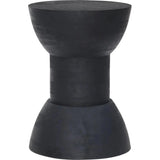 Wisdom Table Stool Matte Black - LOOMLAN - Zuo Modern - Side Tables