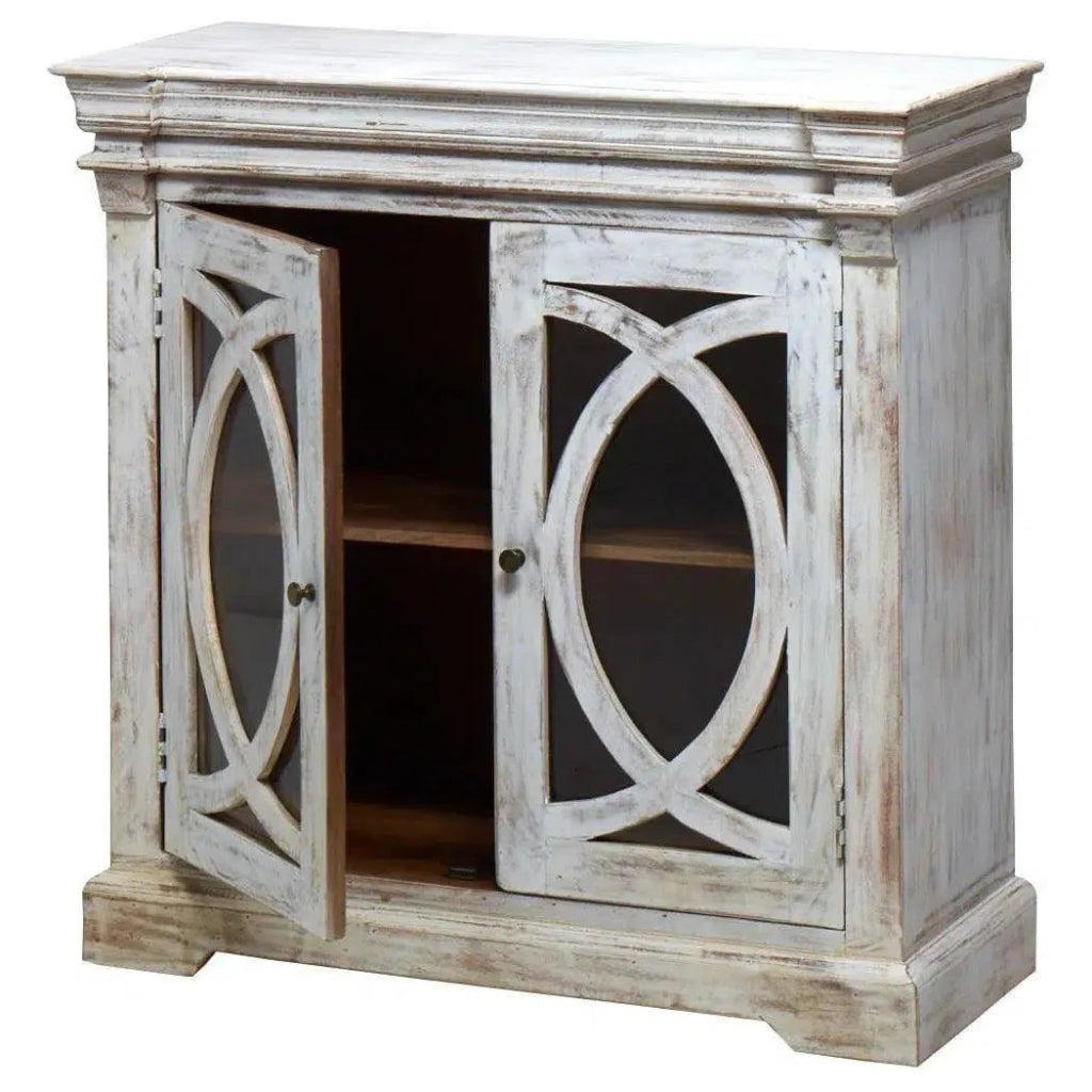 Witt Solid Wood Cabinet - LOOMLAN - LOOMLAN - Accent Cabinets