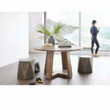 Wood Dining Table for 8 Scandinavian Style - LOOMLAN - Moe's Home - Dining Tables