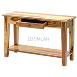 Wood modern sofa table with storage Samoa - LOOMLAN - LOOMLAN - Console Tables