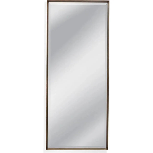 Wooden Framed Handcrafted Floor Mirror - LOOMLAN - Bassett Mirror - Floor Mirrors