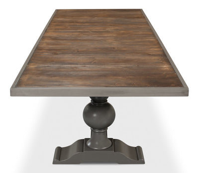 Wooden Rectangular Dining Table - LOOMLAN - Sarreid - Dining Tables