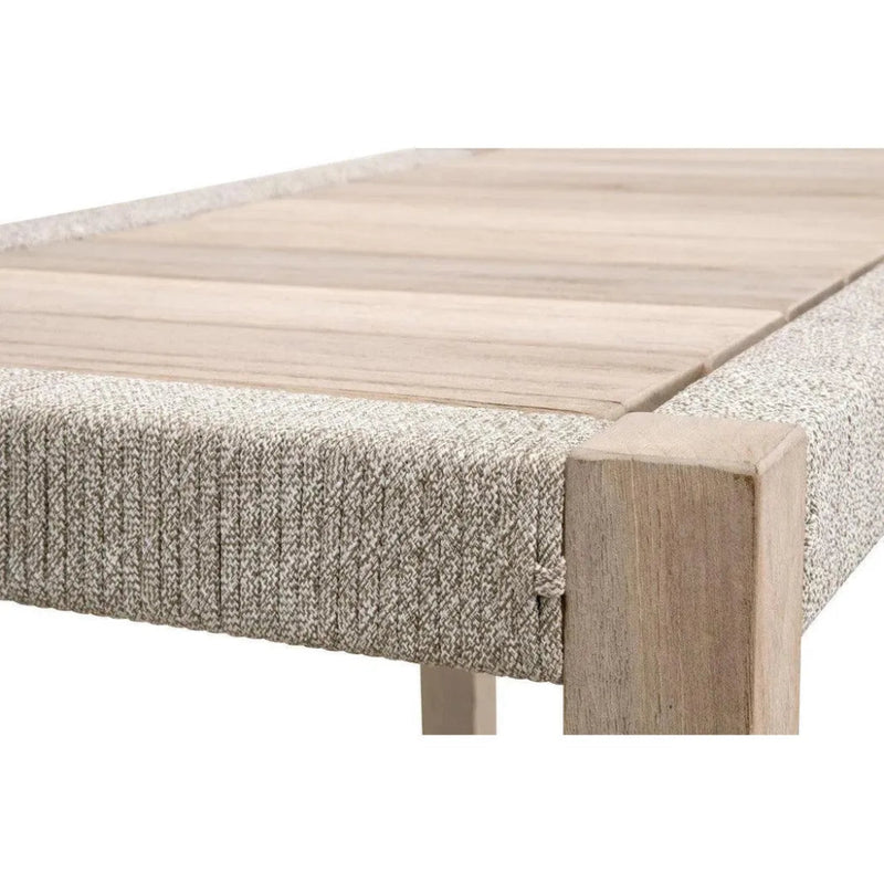 Wrap Outdoor Side Table With Storage Shelf - LOOMLAN - Essentials For Living - Outdoor Side Tables