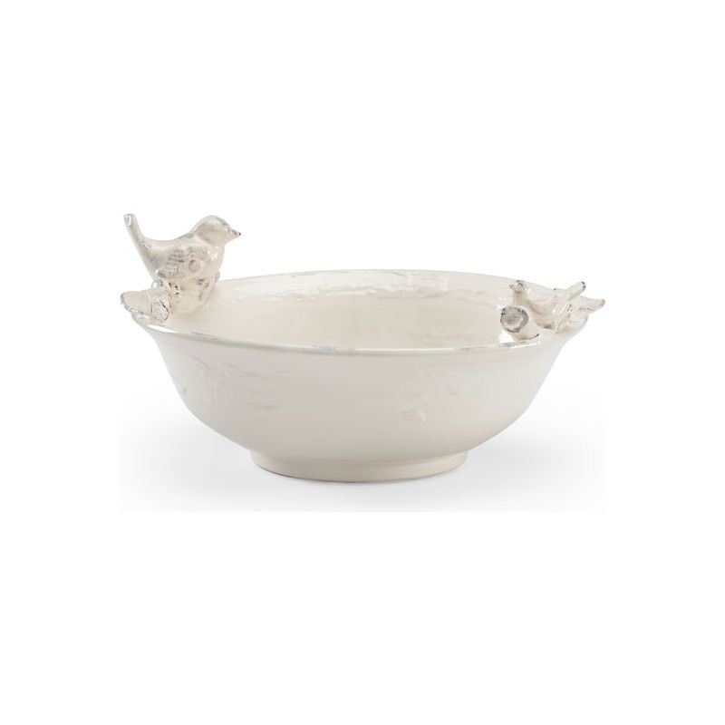 Wren Ceramic Made Centerpiece Bowl - LOOMLAN - Wildwood - Boxes & Bowls