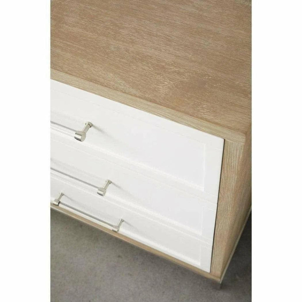 Wrenn 6 - Drawer Double Dresser White - LOOMLAN - Essentials For Living - Dressers