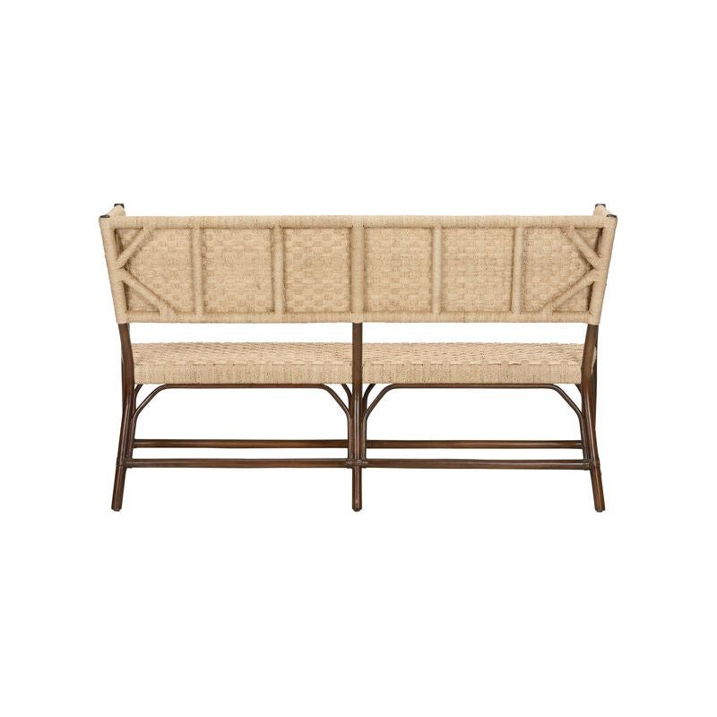 Wrightsburg Rope Wrap Bedroom Bench - LOOMLAN - Chelsea House - Bedroom Benches