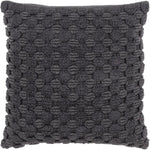 Xena Textured Couch Pillows With Dawn Insert - LOOMLAN - LOOMLAN - Throw Pillows