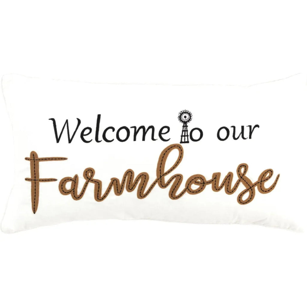 Yara Farmhouse Lumbar Pillow Cover Insert - LOOMLAN - Throw Pillows