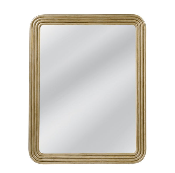 Yevette Gold Leaf Finish Wall Mirror - LOOMLAN - Bassett Mirror - Wall Mirrors